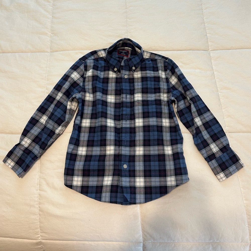 UNTUCKit Boys Button up Shirt